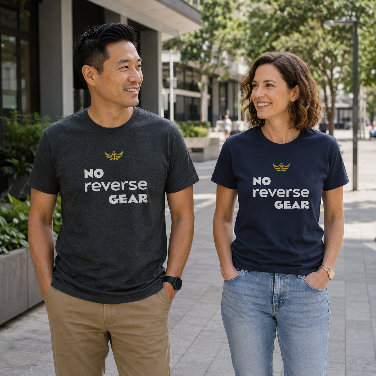 “No Reverse Gear” Meme T-shirt