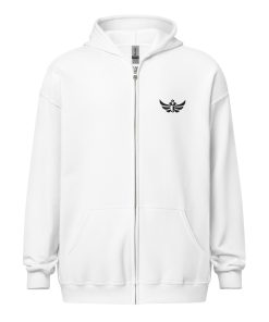 The Duran Black Eagle Zip Hoodie