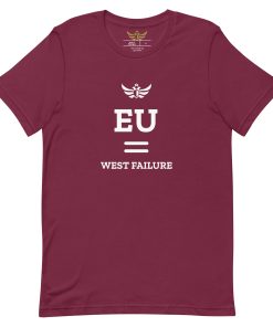 "EU = West Failure", Europe Day Meme T-Shirt | Men