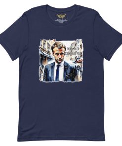 "Macron, J' Connais Pas!", Europe Day Meme T-Shirt | Men