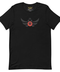 Alternative view of Albania Black Football Limited Edition T-shirt | Men