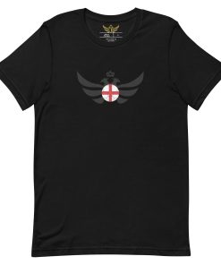 Alternative view of England Black Football Limited Edition T-shirt | Men