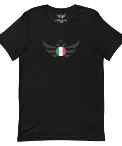 Alternative view of Italy Black Football Limited Edition T-shirt | Men