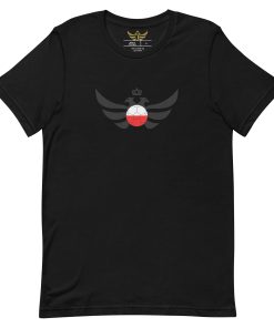 Alternative view of Poland Black Football Limited Edition T-shirt | Men