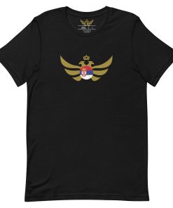 Serbia Gold Football Limited Edition T-shirt | Men