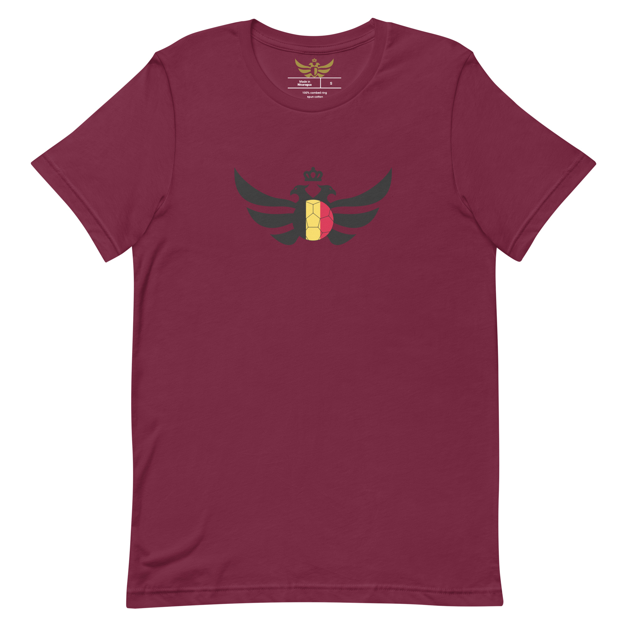 unisex-staple-t-shirt-maroon-front-66684e865ac26.jpg