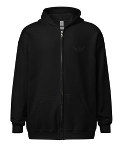 The Duran Black Eagle Zip Hoodie