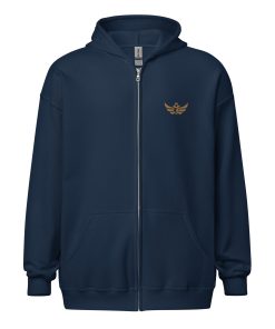 The Duran Gold Eagle Zip Hoodie