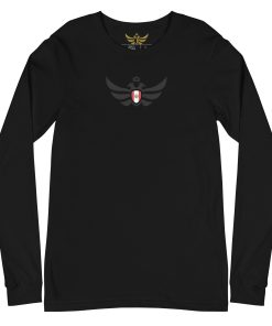 Alternative view of Peru Shield <br> Black Eagle Long Sleeve Shirt <br> Men | Women