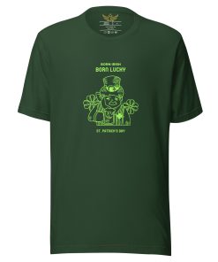 'Born Irish Born Lucky', St. Patrick's Day T-shirt | Women