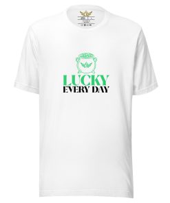 'Lucky Every Day', St. Patrick's Day T-shirt | Women