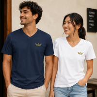 The Duran Gold Eagle V-Neck