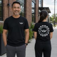 Athletic Department of The Duran Double-Eagle Back Design T-Shirt