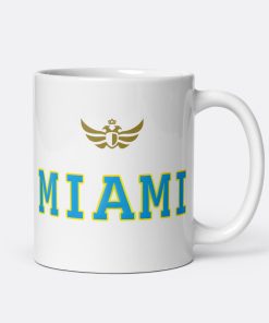 Miami Urban <br> White Ceramic Mug