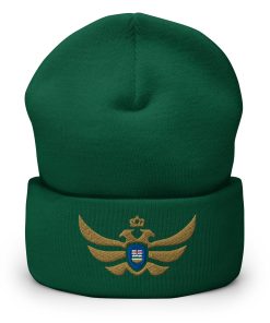Alberta Shield <br> Gold Eagle Cuffed Beanie