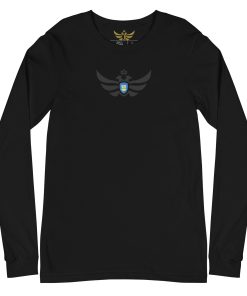 Alternative view of Alberta Shield <br> Black Eagle Long Sleeve Shirt <br> Men | Women