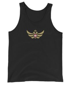 Latvia Shield <br> Gold Eagle Tank Top <br> Men | Women